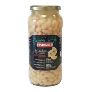 Alubia Blanca Extra Cocida 400 grs. «Penelas»