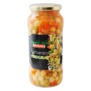 Garbanzo Extra Cocido con Verduras 400 grs. "Penelas"